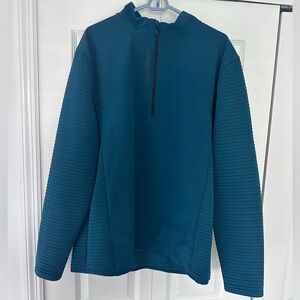 Under Armour Mens Golf 1/4 zip up Green XL